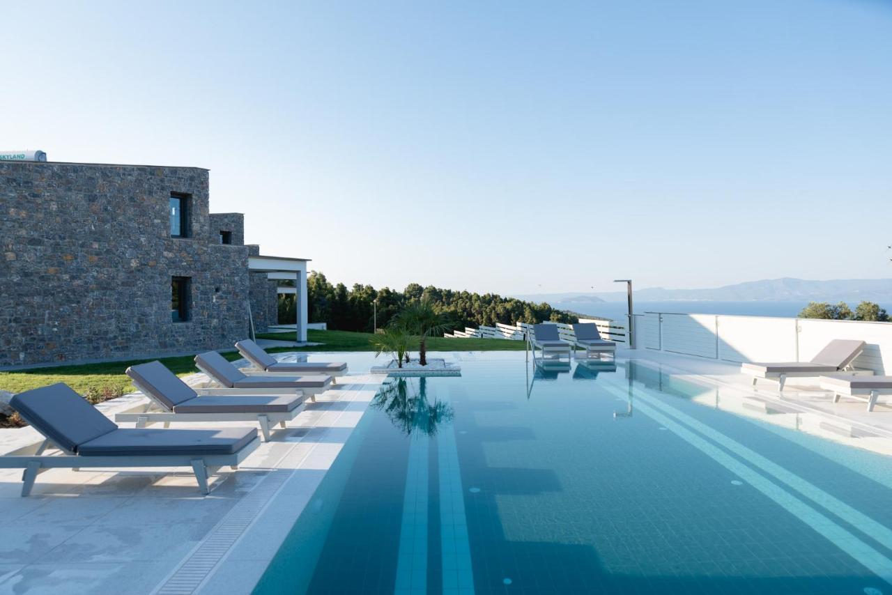 Terra Olivia Luxury Villas And Suites Paliouri Buitenkant foto