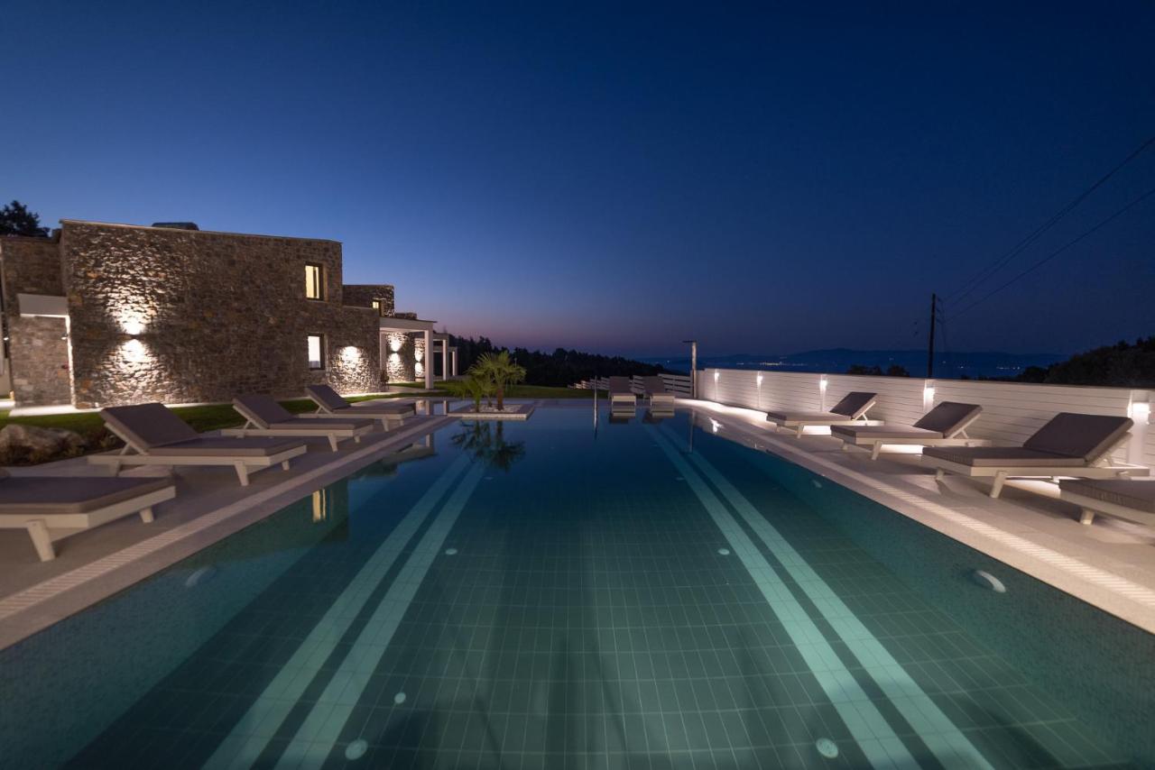 Terra Olivia Luxury Villas And Suites Paliouri Buitenkant foto