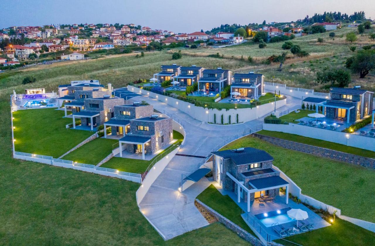 Terra Olivia Luxury Villas And Suites Paliouri Buitenkant foto