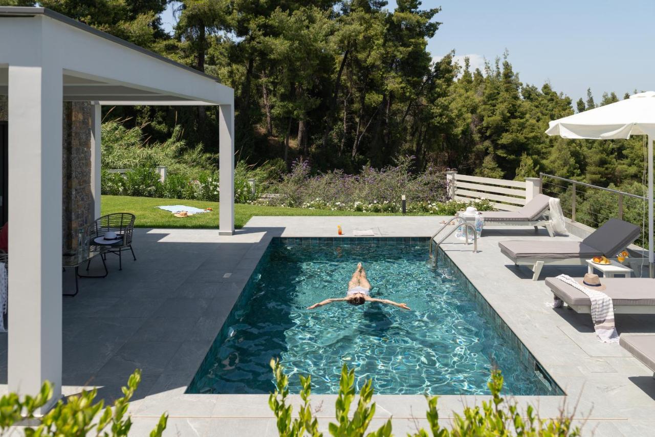 Terra Olivia Luxury Villas And Suites Paliouri Buitenkant foto