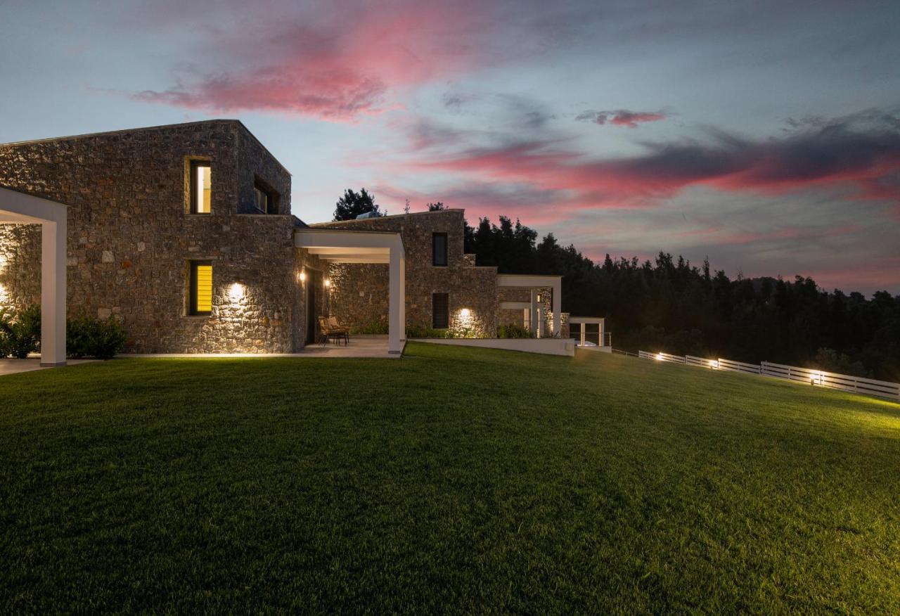 Terra Olivia Luxury Villas And Suites Paliouri Buitenkant foto
