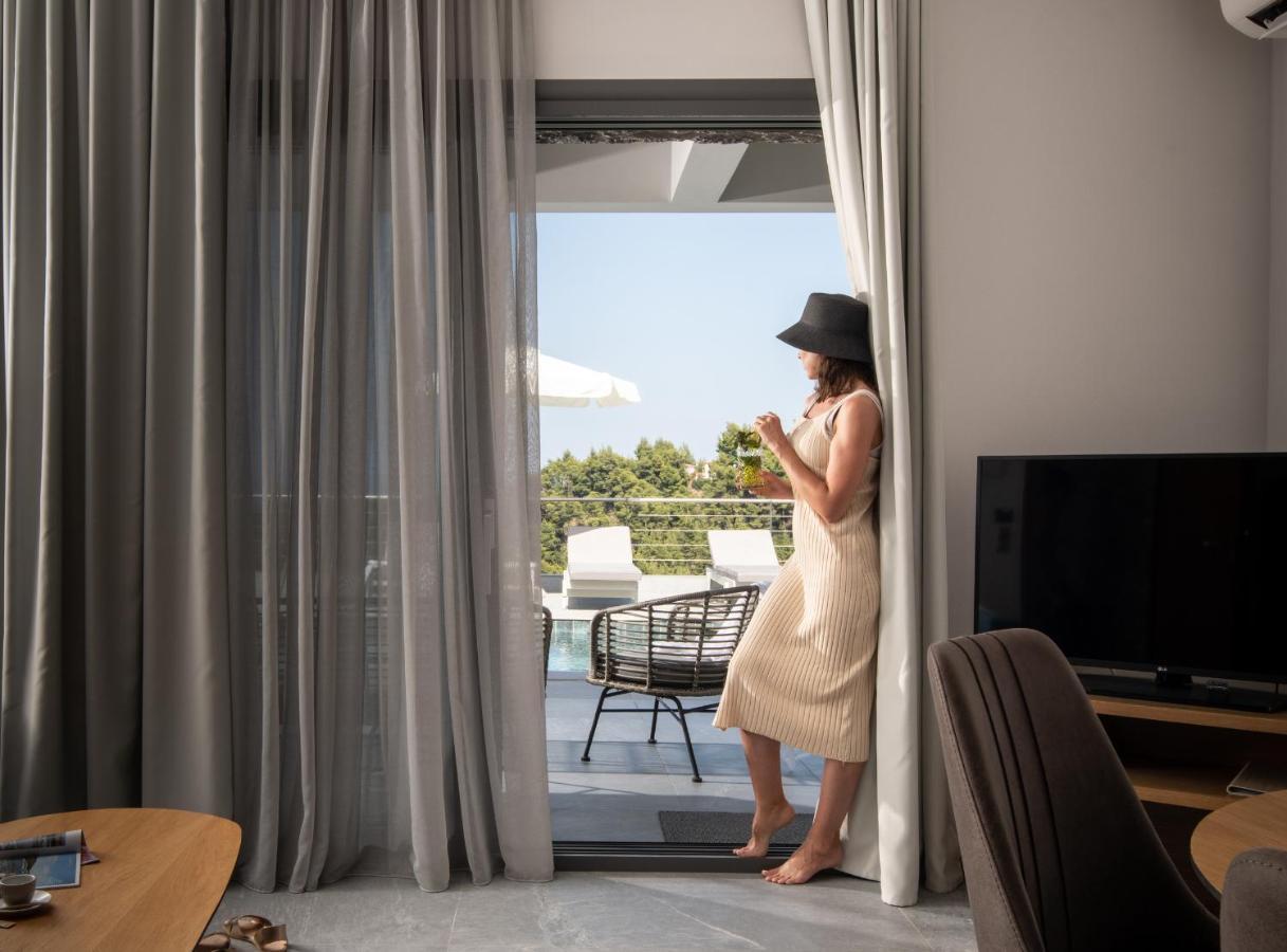 Terra Olivia Luxury Villas And Suites Paliouri Buitenkant foto