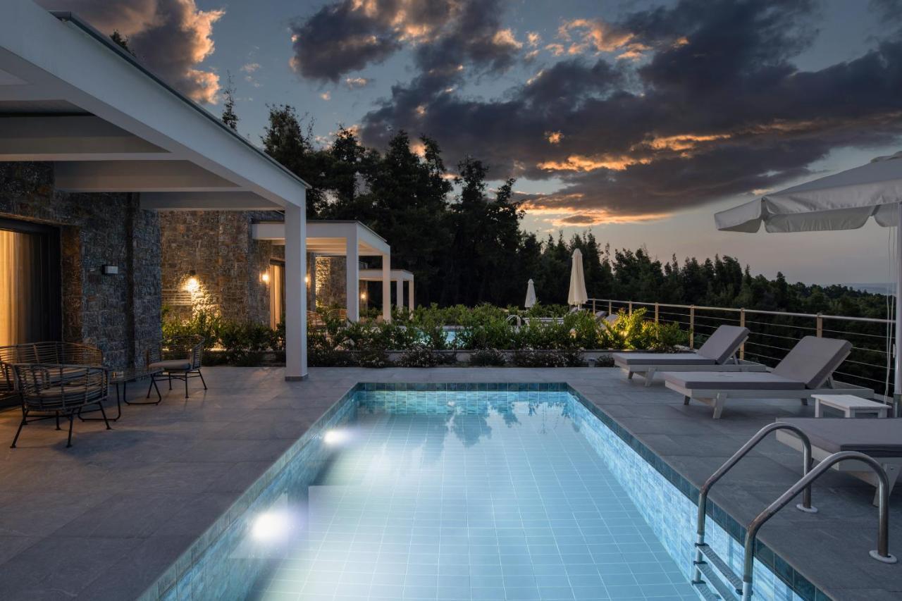 Terra Olivia Luxury Villas And Suites Paliouri Buitenkant foto