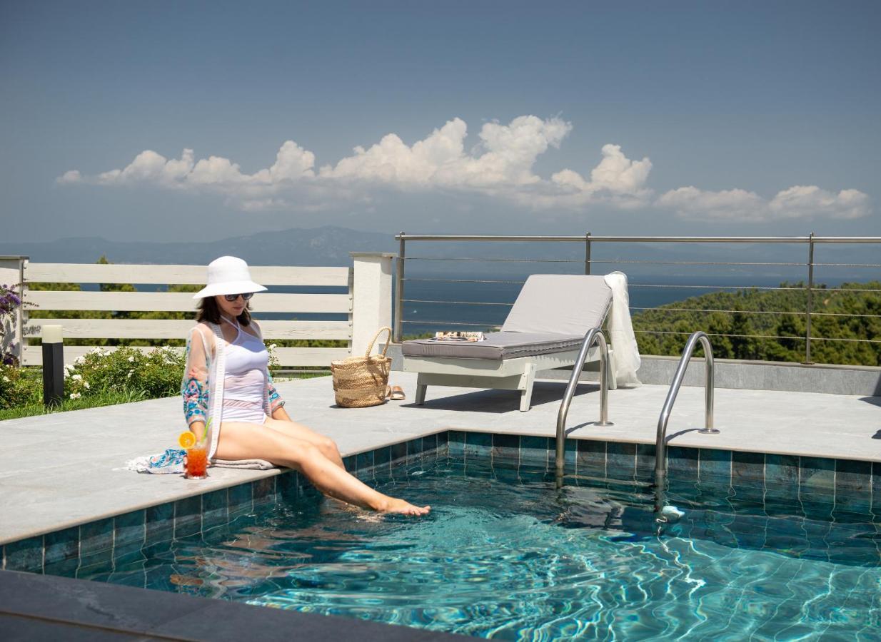 Terra Olivia Luxury Villas And Suites Paliouri Buitenkant foto